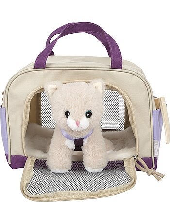 Chat avec sac et kit de soins