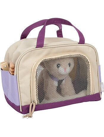 Chat avec sac et kit de soins