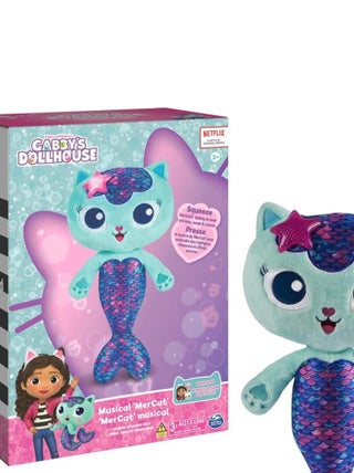 Chat de mer en peluche MerCat musicale