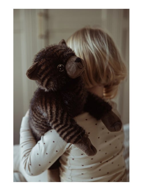 Chat en peluche lesté 1,2 kg - Kiabi