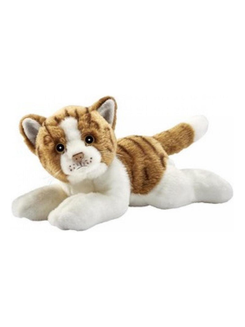 Chat Roux et Blanc Couche 30cm Beige - Kiabi