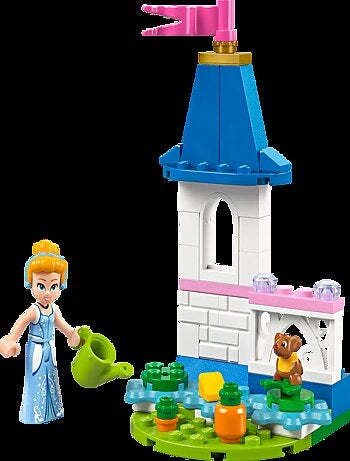 Château de Cendrillon LEGO Disney avec jardin miniature - Polybag 30695