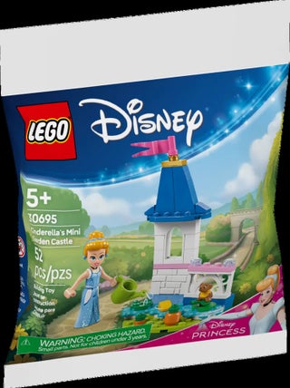 Château de Cendrillon LEGO Disney avec jardin miniature - Polybag 30695