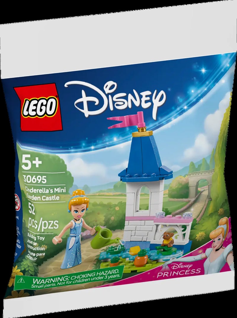 Château de Cendrillon LEGO Disney avec jardin miniature - Polybag 30695 Multicolore - Kiabi
