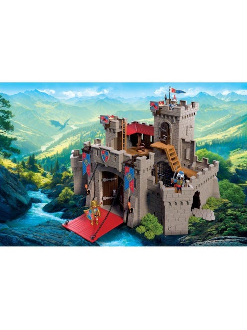Château-fort des chevaliers du lion 183 pièces - adventure 72112 - playmobil - Kiabi Château-fort des chevaliers du lion 183 pièces - adventure 72112 - playmobil - Kiabi