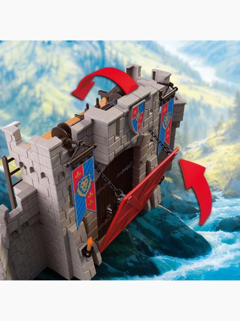 Château-fort des chevaliers du lion 183 pièces - adventure 72112 - playmobil N/A - Kiabi