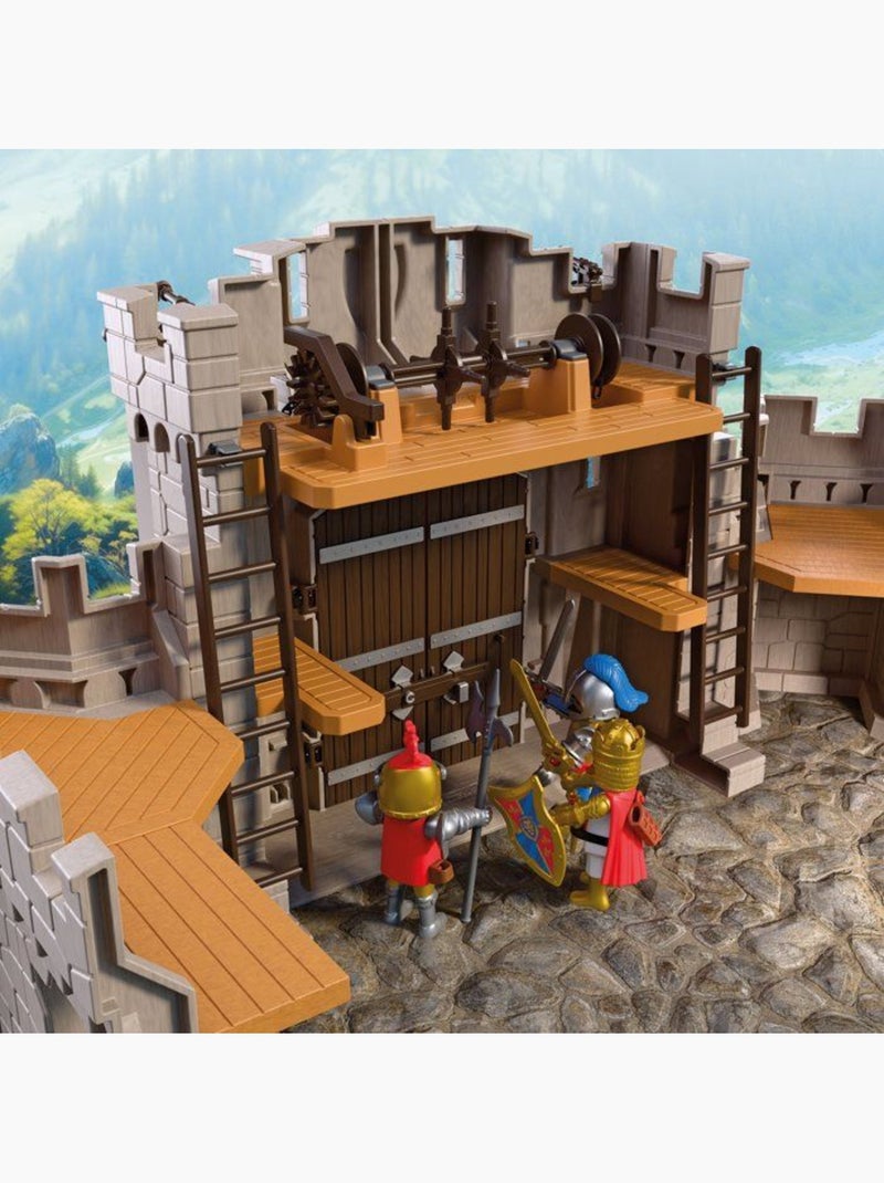 Château-fort des chevaliers du lion 183 pièces - adventure 72112 - playmobil N/A - Kiabi