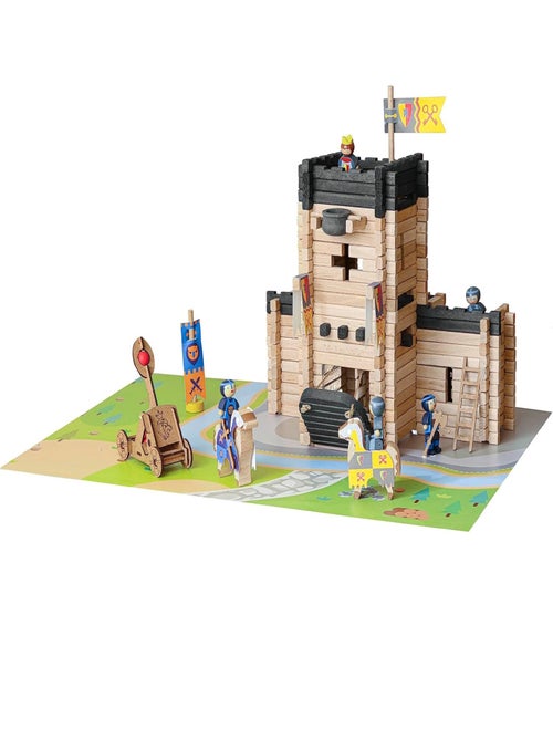 Château fort et catapulte 270 pcs - Kiabi