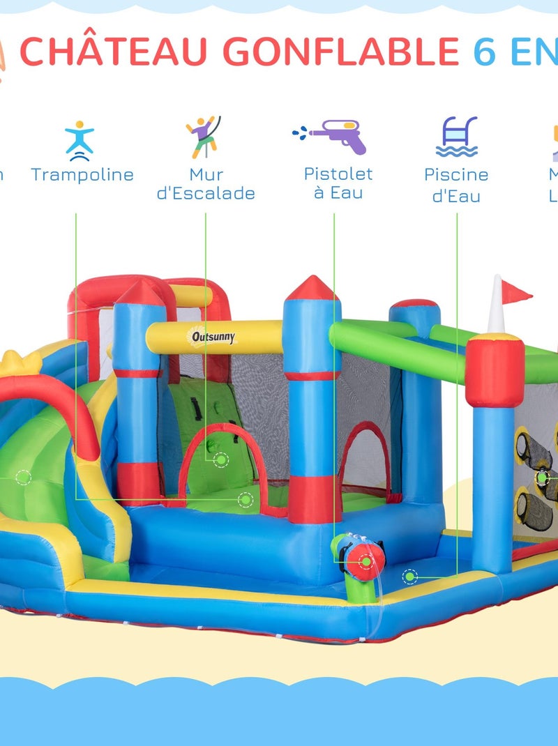 Château gonflable enfant avec gonfleur N/A - Kiabi