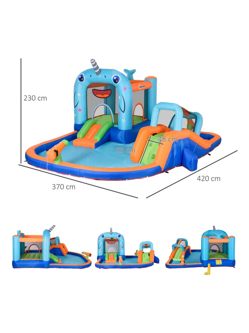 Château gonflable enfant Bleu Bleu - Kiabi
