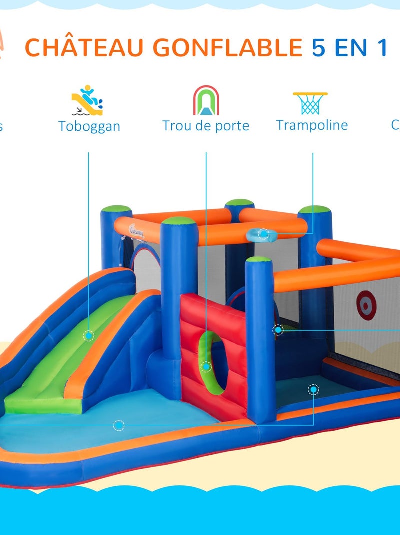 Château gonflable enfant Rouge - Kiabi