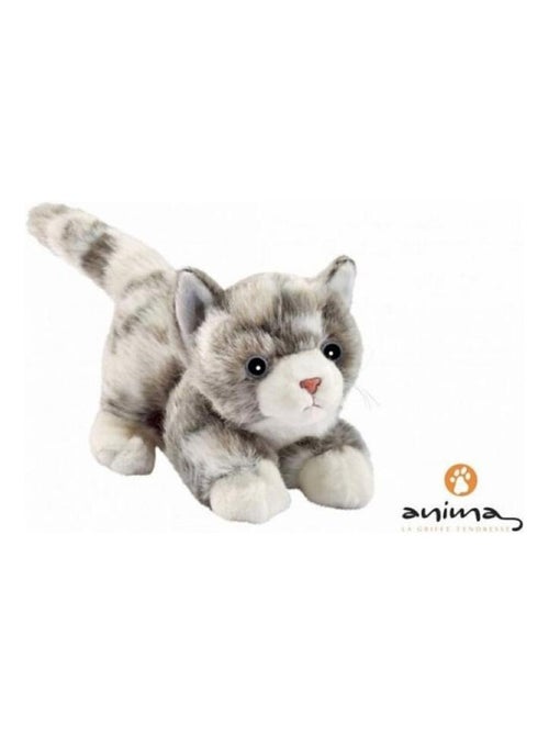 chaton joueur gris 20 cm - Kiabi
