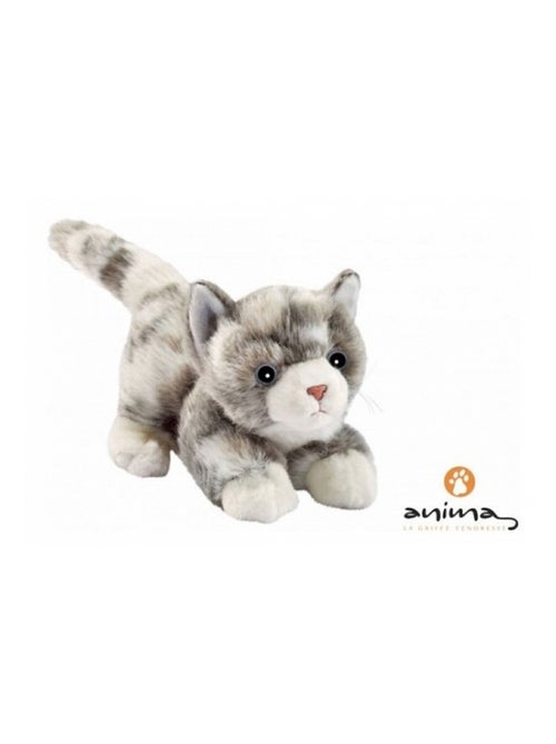 chaton joueur gris 20 cm - Kiabi