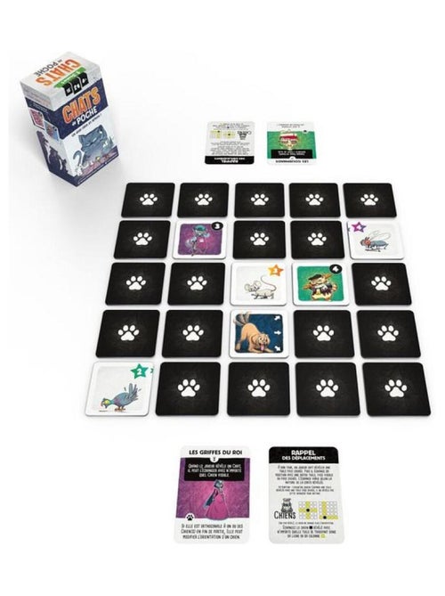 Chats de poche - Jeu de cartes - Kiabi