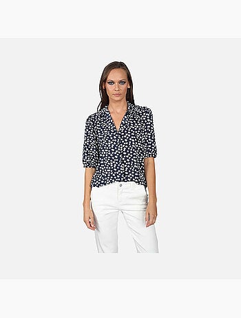 CHATTAWAK - Blouse fleurie