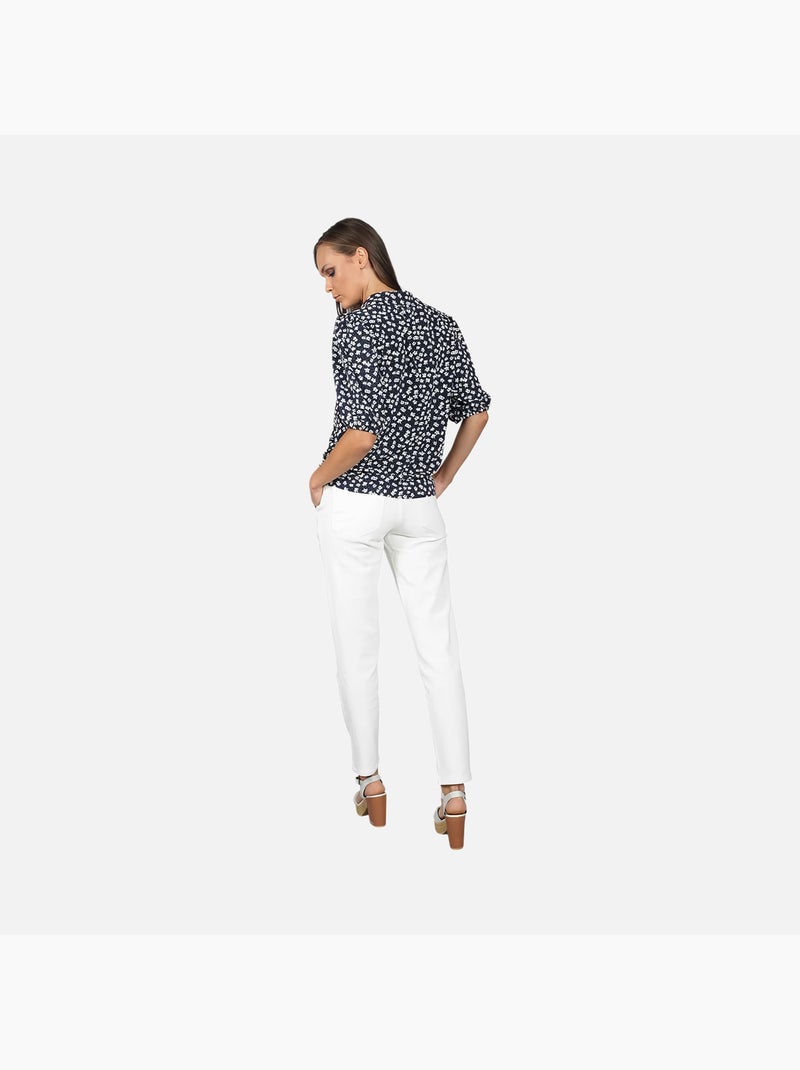 CHATTAWAK - Blouse fleurie Multicolore - Kiabi