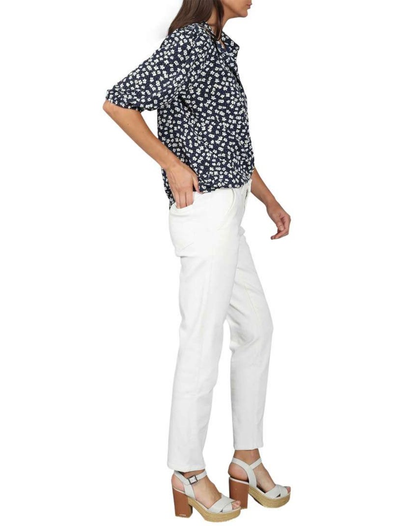 CHATTAWAK - Blouse fleurie Multicolore - Kiabi