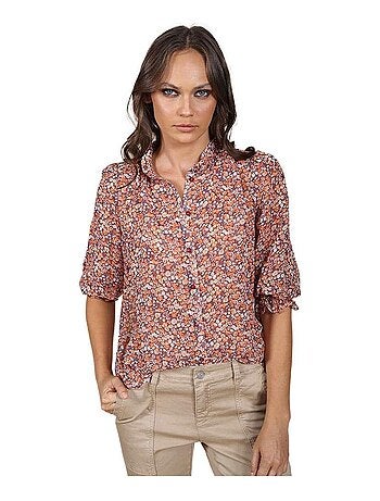 CHATTAWAK - Blouse fleurie