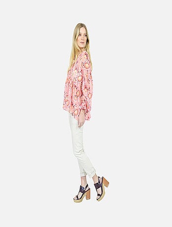 CHATTAWAK - Blouse fleurie