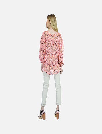 CHATTAWAK - Blouse fleurie