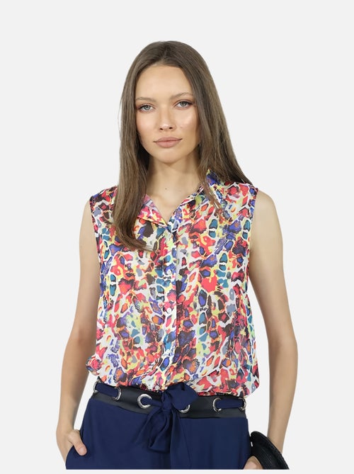 CHATTAWAK - Blouse imprimée - Kiabi