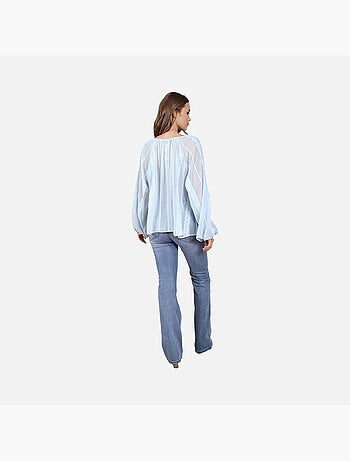 CHATTAWAK - Blouse semi-transparente