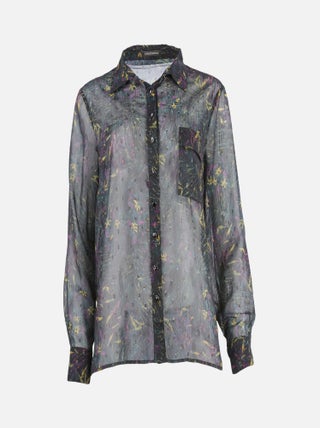 CHATTAWAK - Chemise DIXIE fantaisie coupe évasée col français