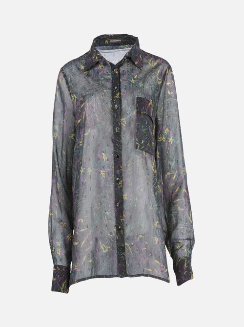 CHATTAWAK - Chemise DIXIE fantaisie coupe évasée col français - Kiabi