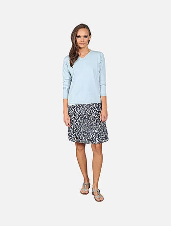 CHATTAWAK - Jupe courte imprimée