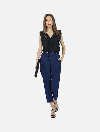 CHATTAWAK - Pantalon à coupe droite