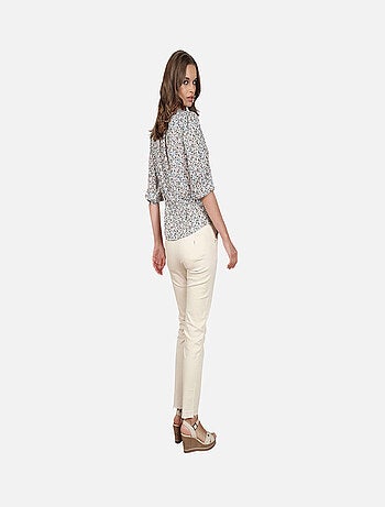 CHATTAWAK - Pantalon taille droite