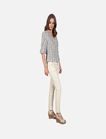 CHATTAWAK - Pantalon taille droite