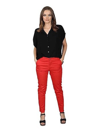 CHATTAWAK - Pantalon coupe droite