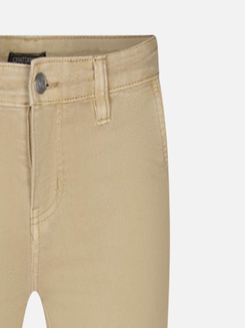 CHATTAWAK - Pantalon regular fit Beige - Kiabi