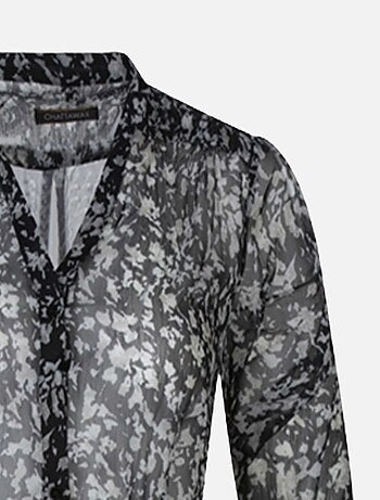 CHATTAWAK - Robe chemise mi-longue