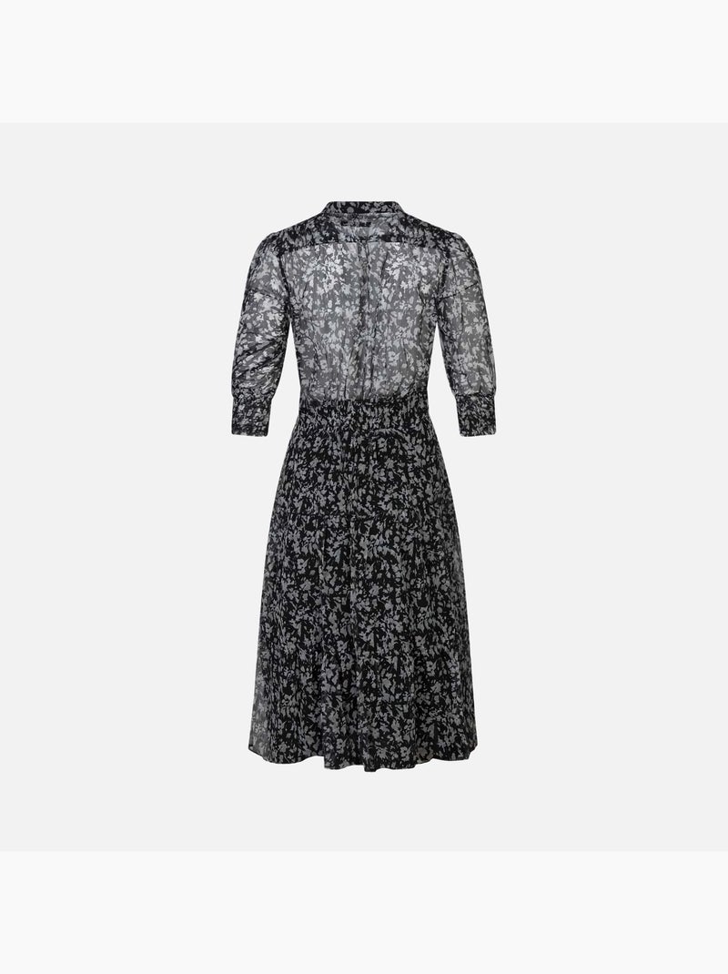 CHATTAWAK - Robe chemise mi-longue Multicolore - Kiabi