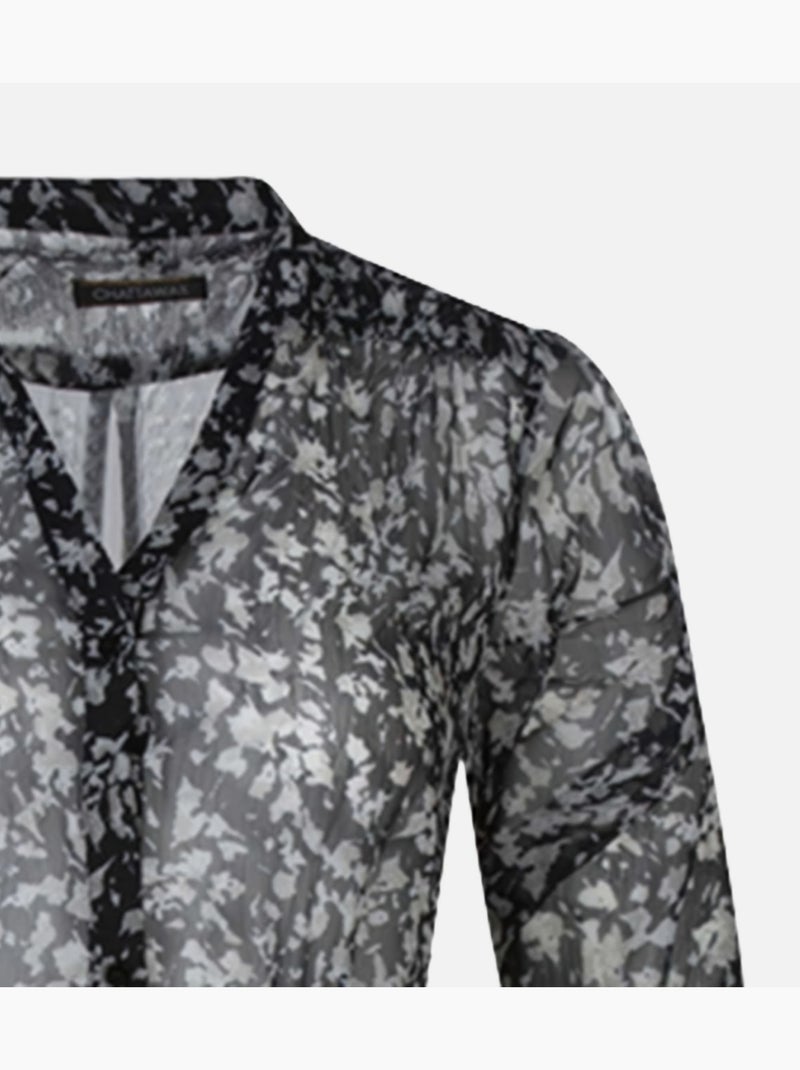 CHATTAWAK - Robe chemise mi-longue Multicolore - Kiabi