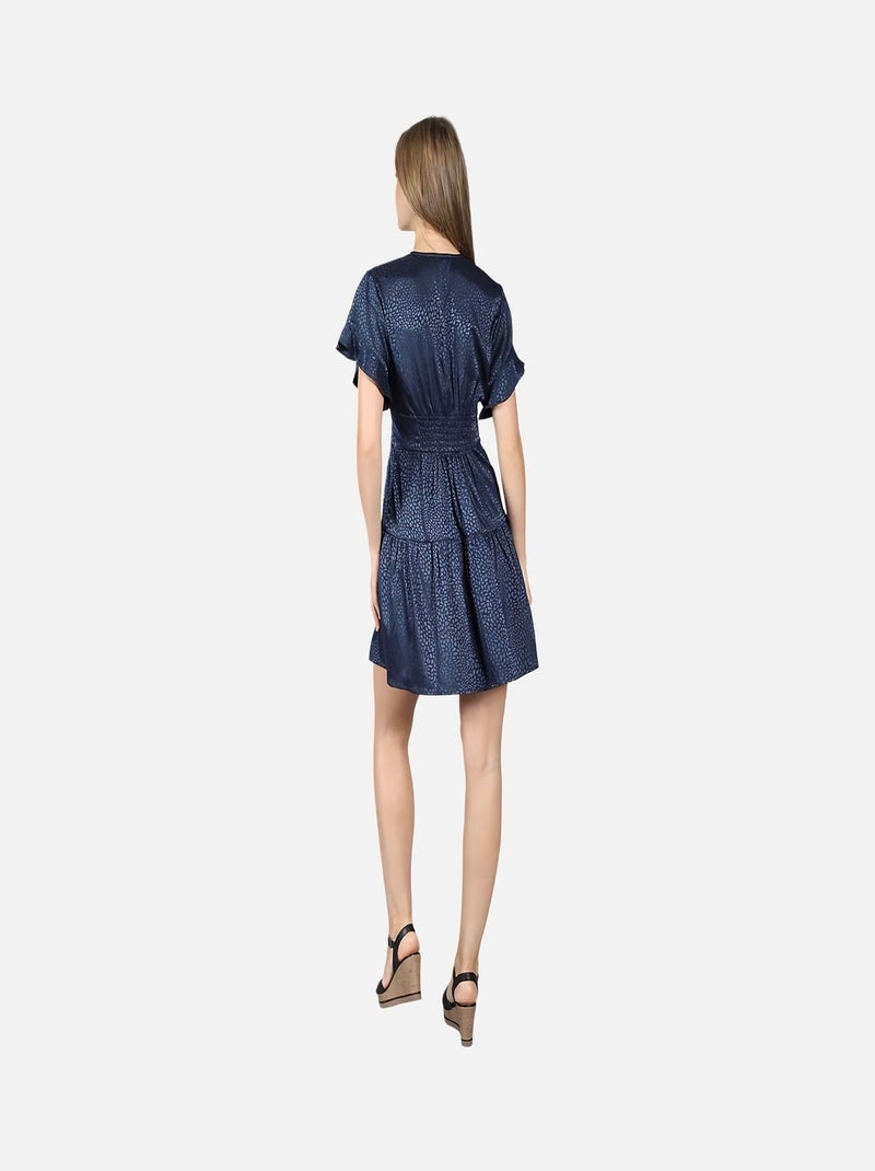 CHATTAWAK - Robe courte Bleu marine - Kiabi
