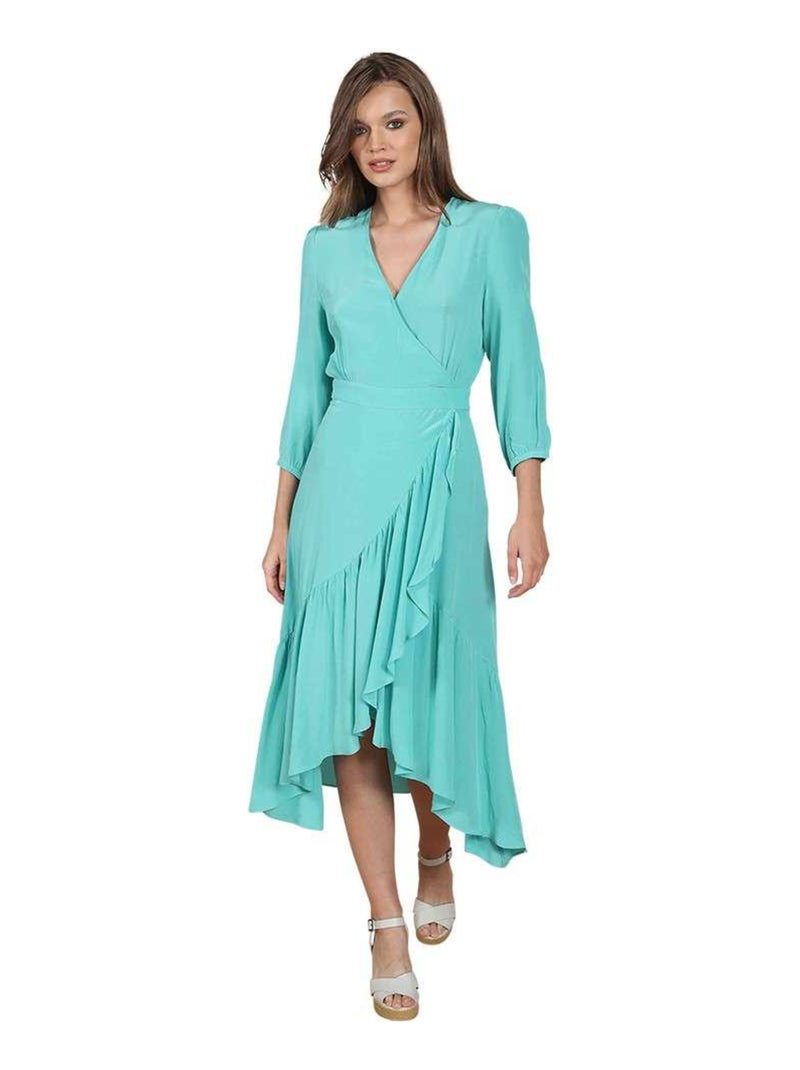 CHATTAWAK - Robe courte Bleu turquoise - Kiabi