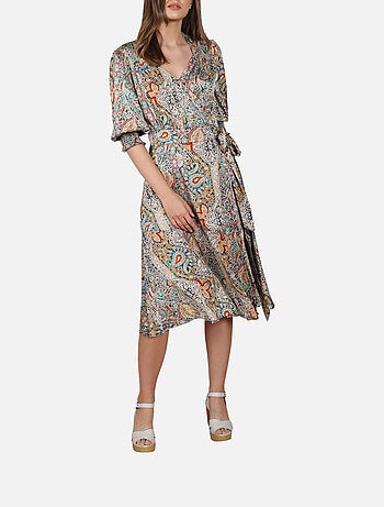 CHATTAWAK - Robe courte droite