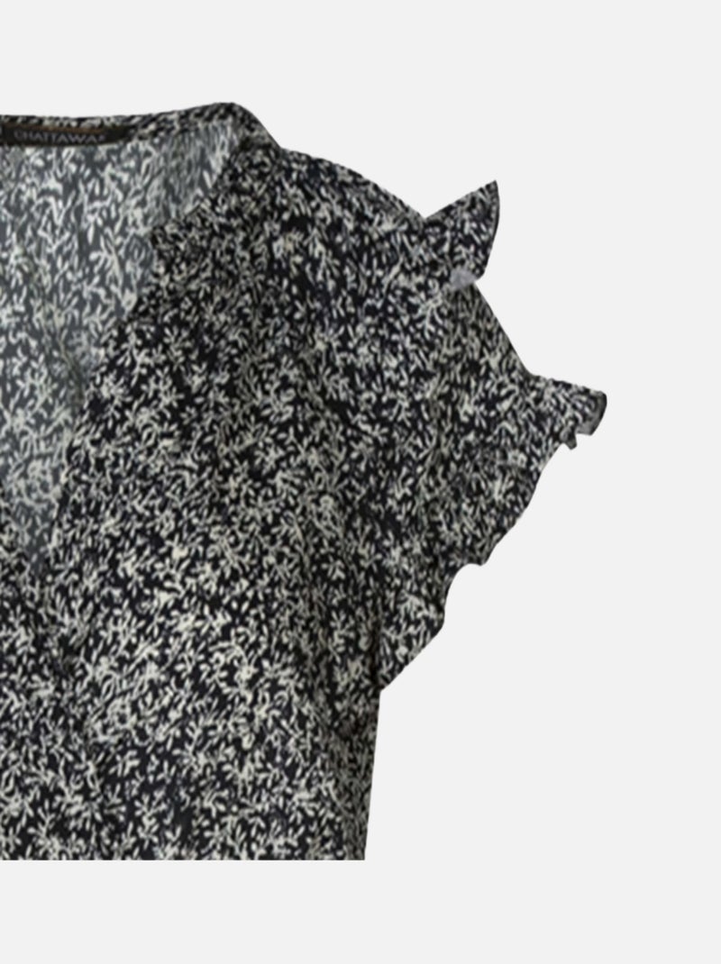 CHATTAWAK - Robe courte fluide Multicolore - Kiabi