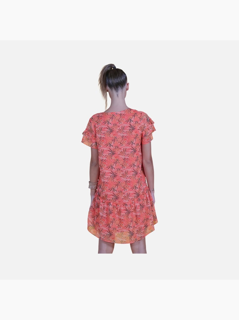 CHATTAWAK - Robe courte Multicolore - Kiabi
