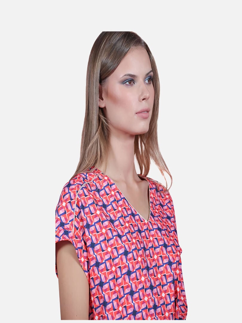 Mules Confort Chattawak Double Boucle Cuir Femme - Rouge 42 EU
