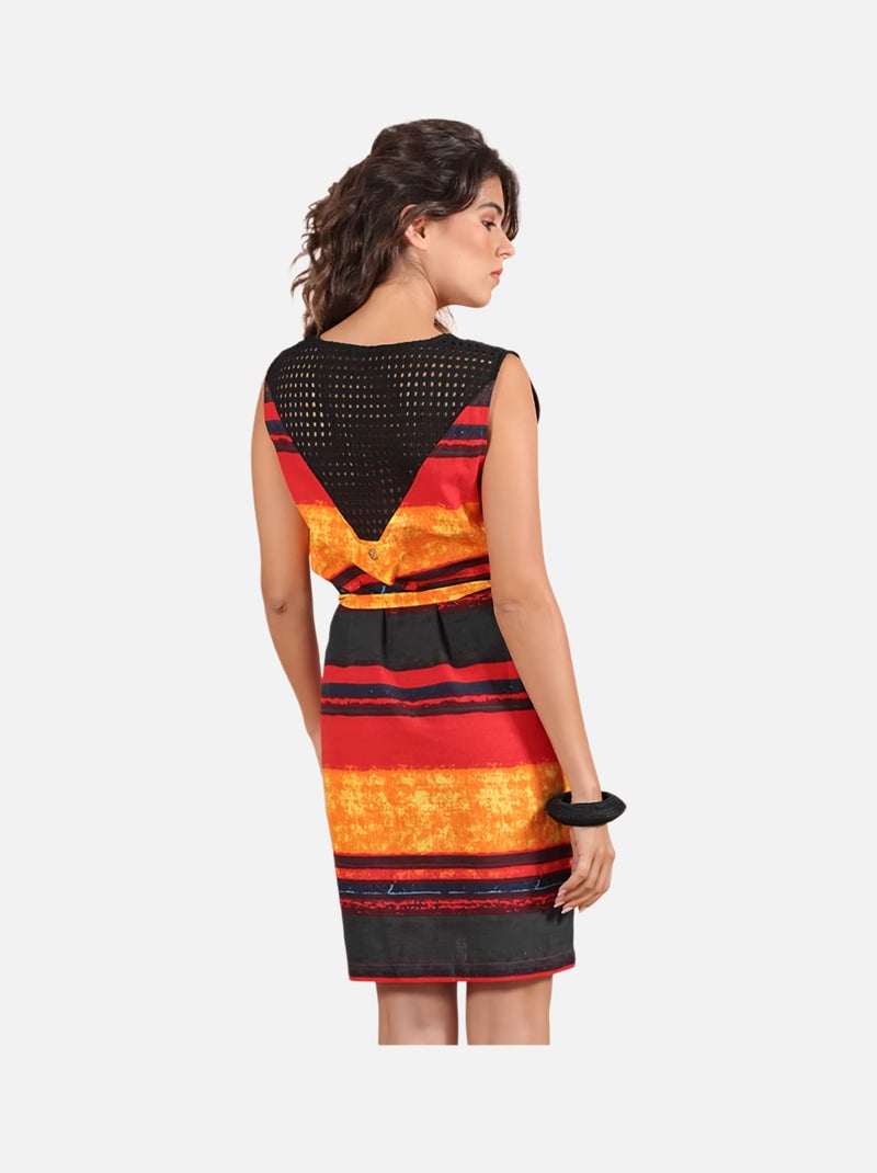 CHATTAWAK - Robe courte Rouge - Kiabi