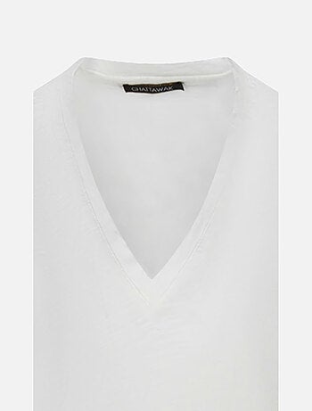 CHATTAWAK - T-Shirt col v