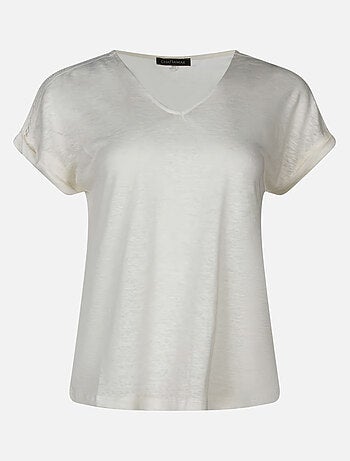 CHATTAWAK - T-Shirt col v