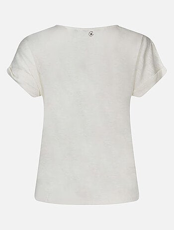 CHATTAWAK - T-Shirt col v