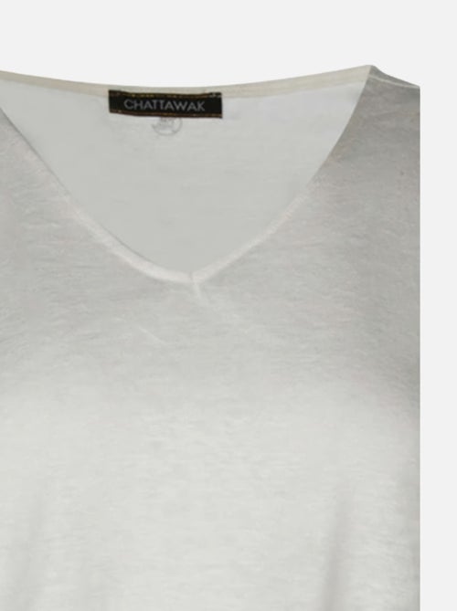 CHATTAWAK - T-Shirt col v - Kiabi