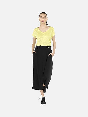 CHATTAWAK - T-shirt col v
