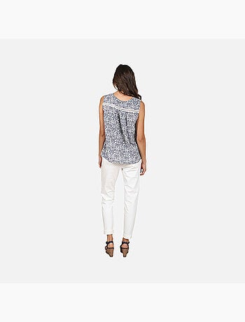 CHATTAWAK - T-shirt débardeur imprimé